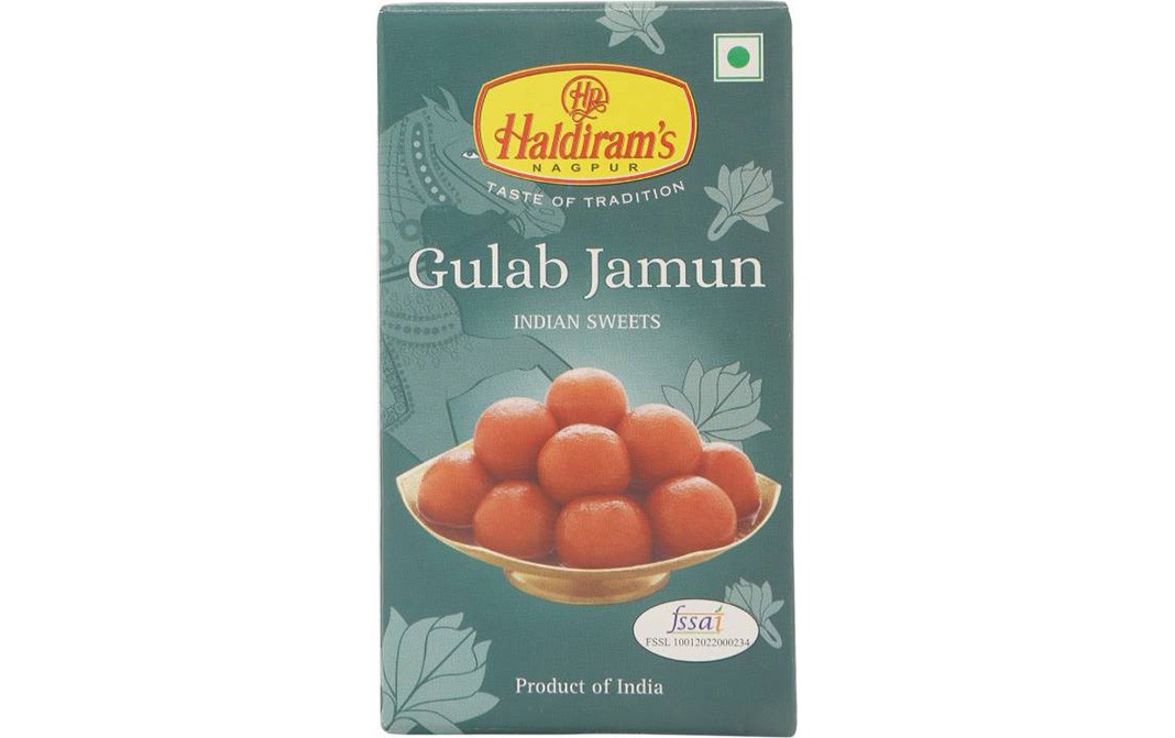 Haldiram's Nagpur Gulab Jamun    Box  450 grams